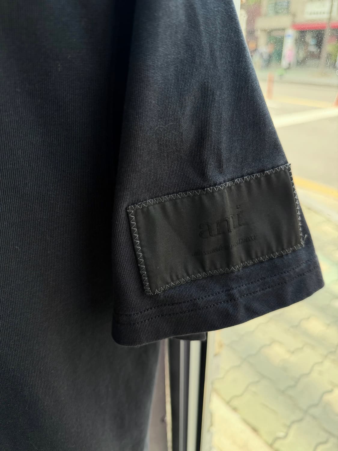 M/ 아미 사이드로고 페이딩 라운드 반팔 상품이미지6