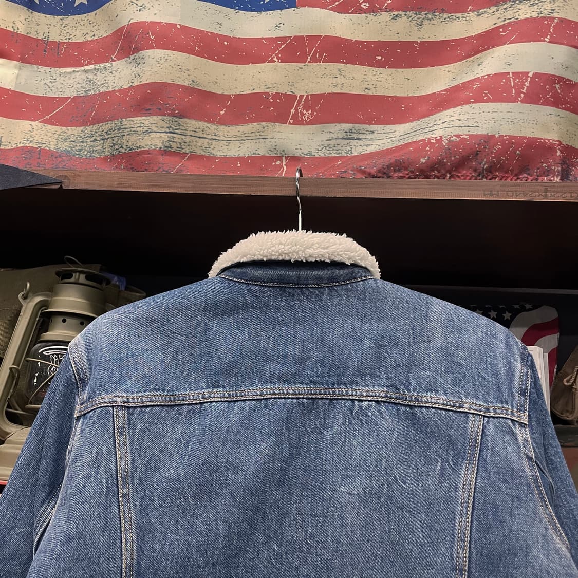 리바이스 타입 3 쉐르파 진청 데님 트러커 자켓 상품이미지4