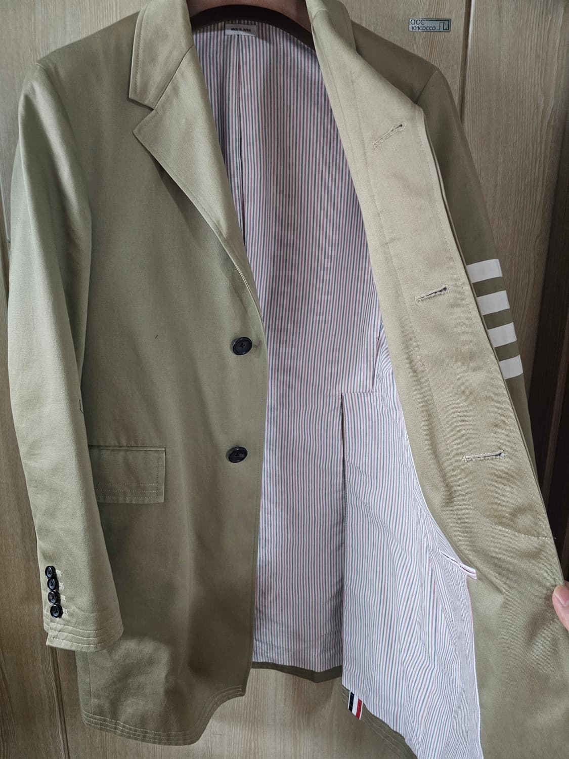 톰브라운 언컨스트럭티드 쓰리피스 세트(1/정품) 상품이미지5