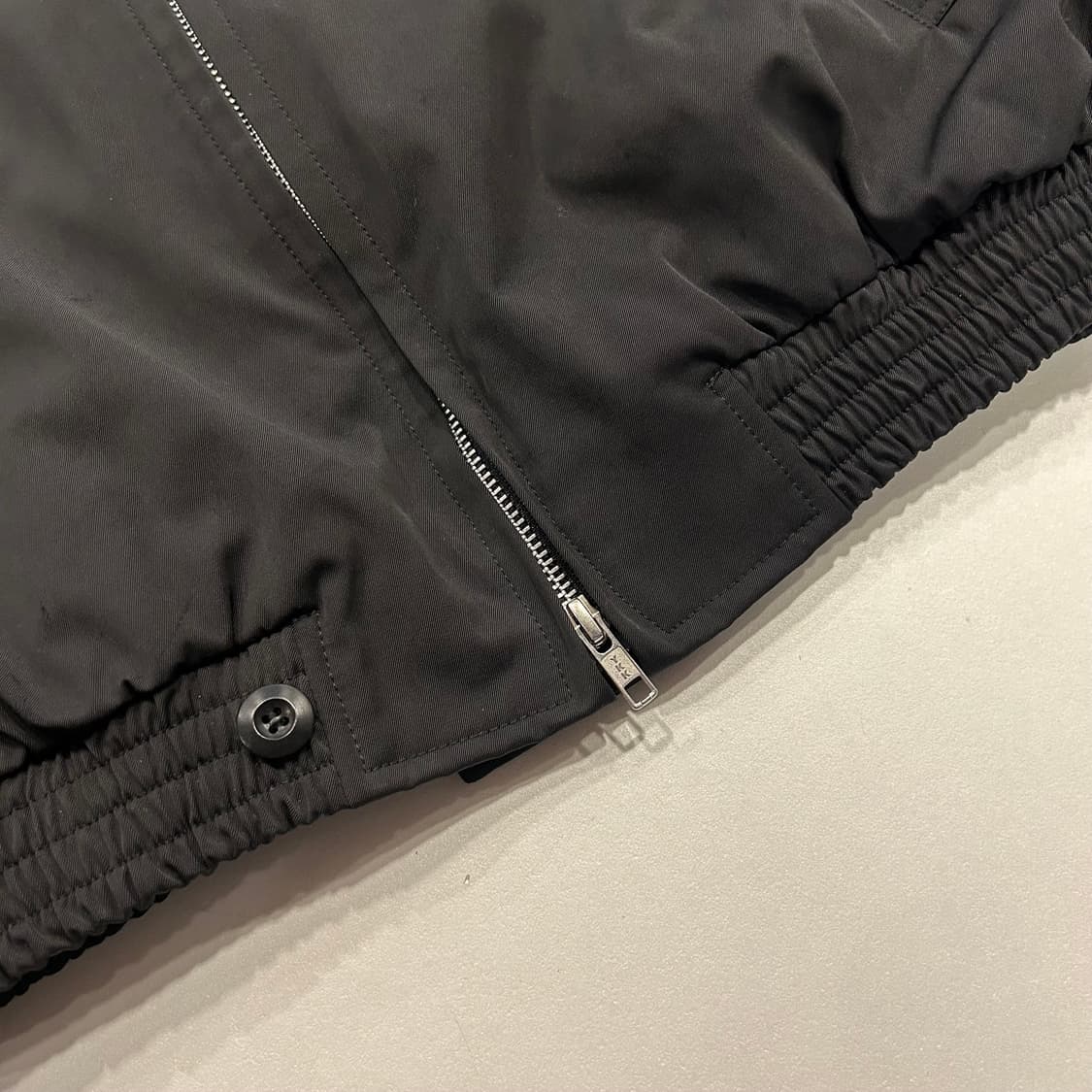 [M] BOWLOW 블랙 Harrington 자켓 B147 상품이미지6