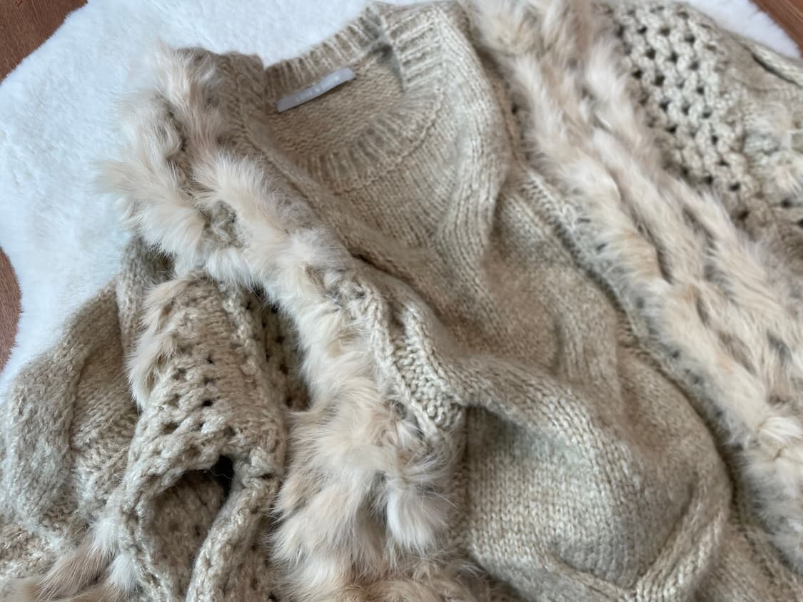 Vintage wool knit 상품이미지1