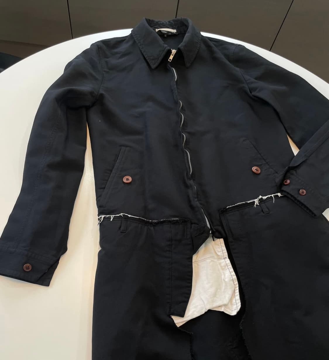 꼼데가르송 옴므 플러스 축융 도킹 코트 상품이미지2