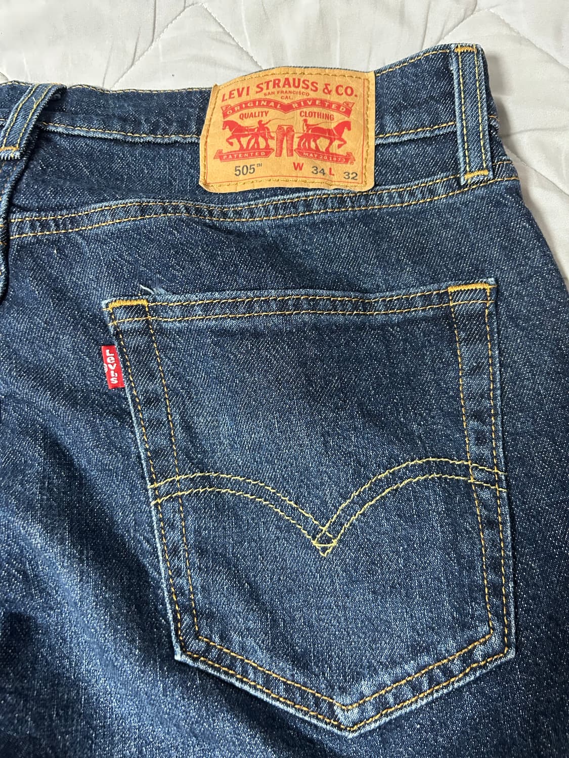 리바이스 505 34X32 상품이미지4