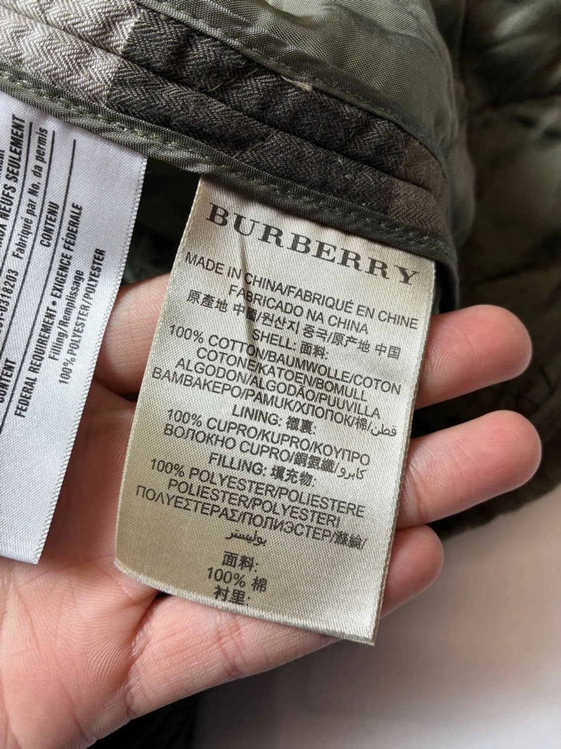 버버리 브릿 퀼티드 플라드 번 투웨이 자켓 PN9115 상품이미지7