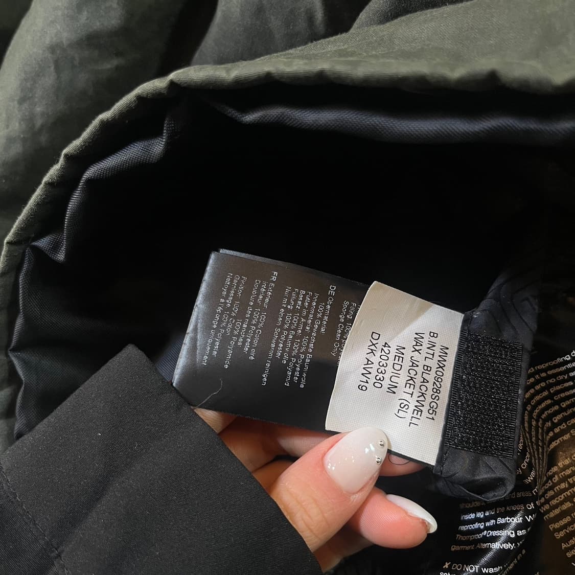 바버 인터네셔널 왁스 자켓 상품이미지8