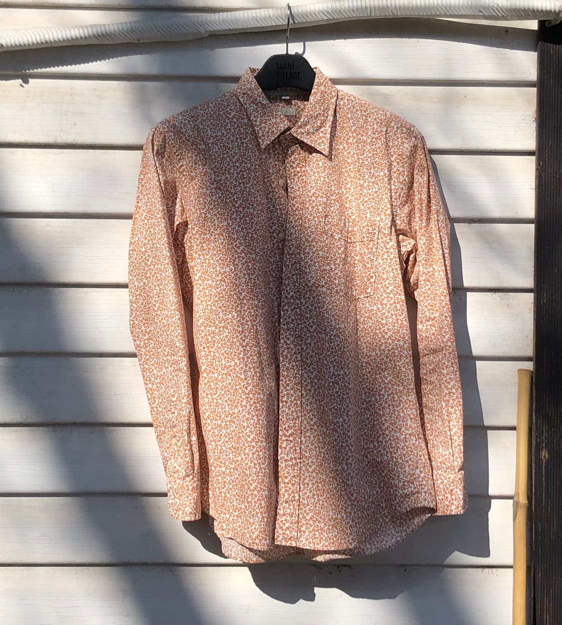 빈티지 유니클로 플로럴 패턴 셔츠 상품이미지1