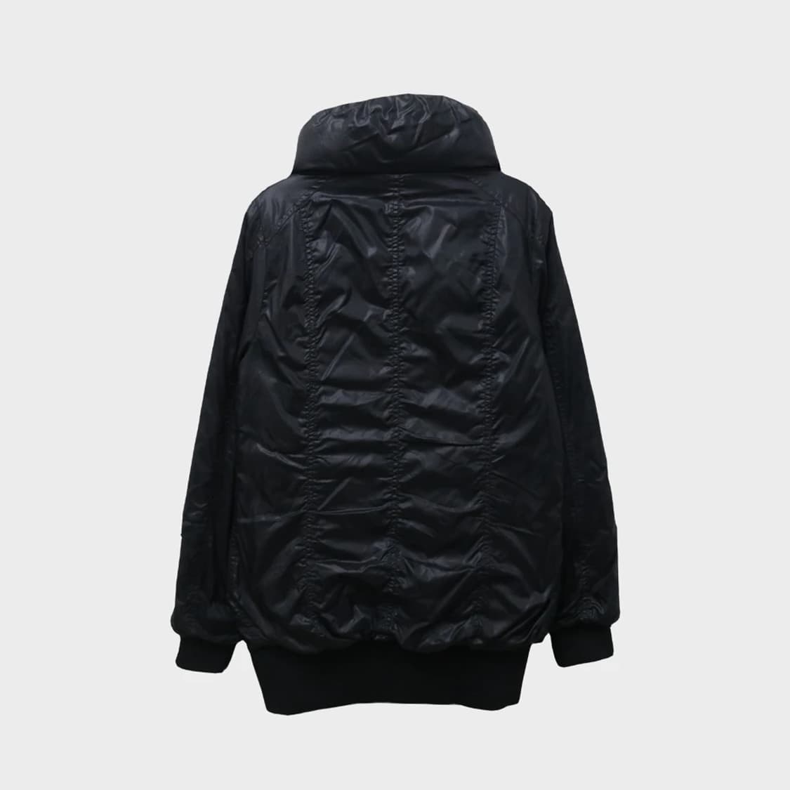 러시아워 블랙 하이넥 패딩 61008 상품이미지2