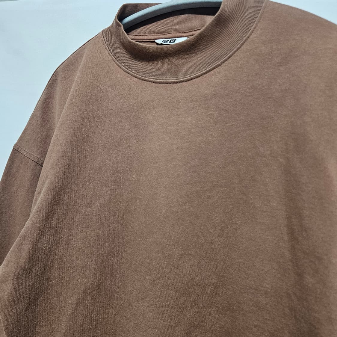 유니클로U 하이넥 크롭 긴팔 티셔츠 S 상품이미지2