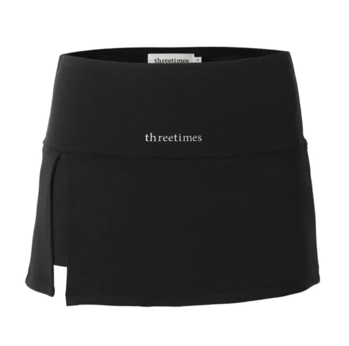 쓰리타임즈 슬릿 스커트 athletic slit skirt (m) 상품이미지1