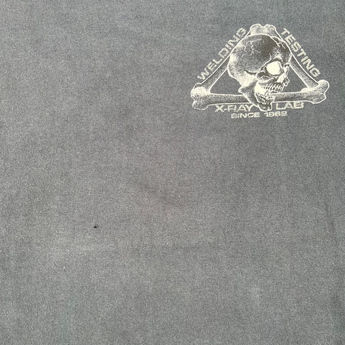 빈티지 Welding Testing 엑스레이 스컬 긴팔티 상품이미지5