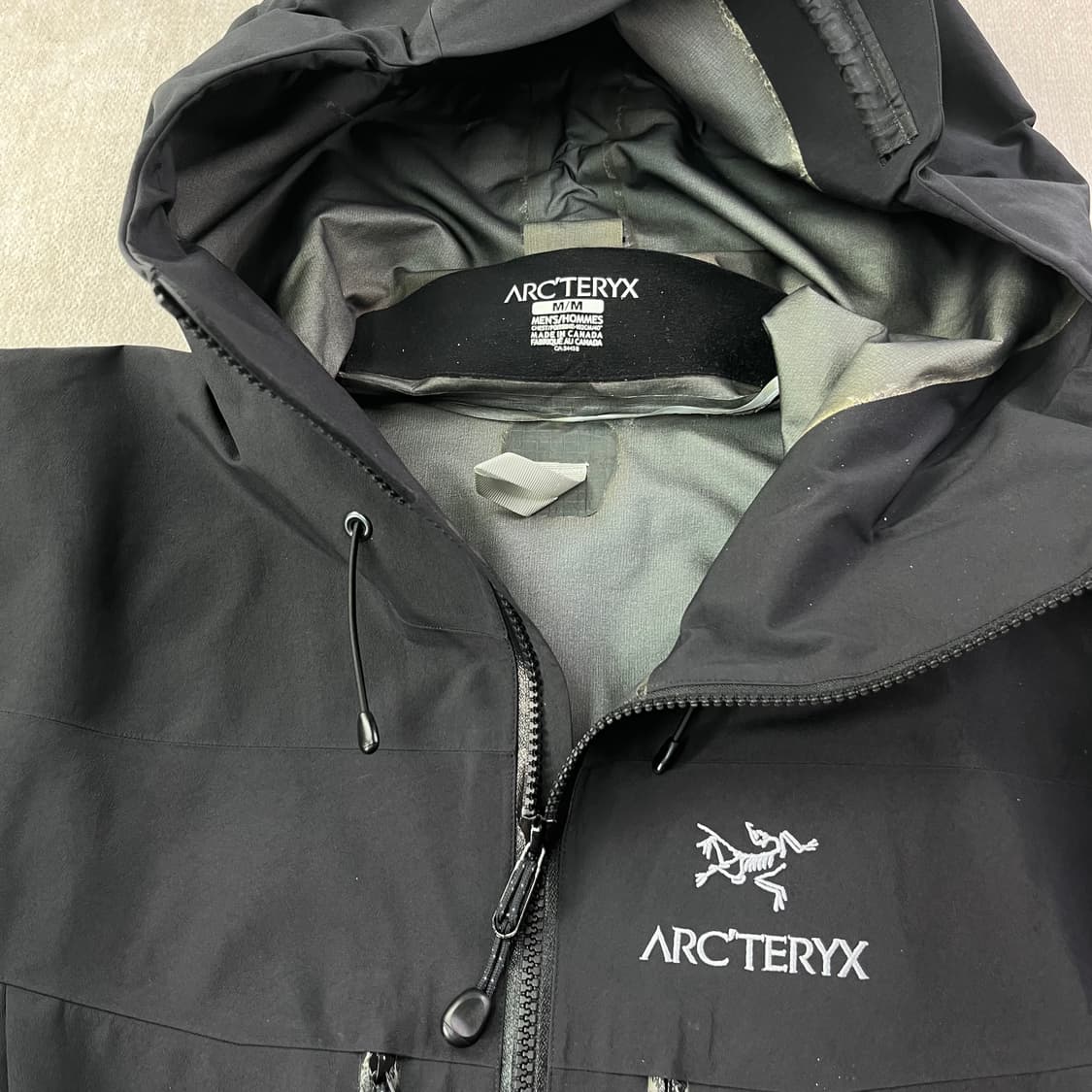 100 아크테릭스 SV알파 고어텍스 바람막이 자켓 상품이미지2