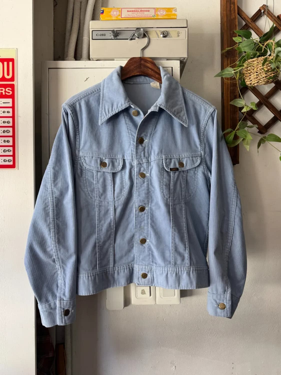 [S]70's Lee USA 우먼스 코듀로이 트러커 자켓 상품이미지1
