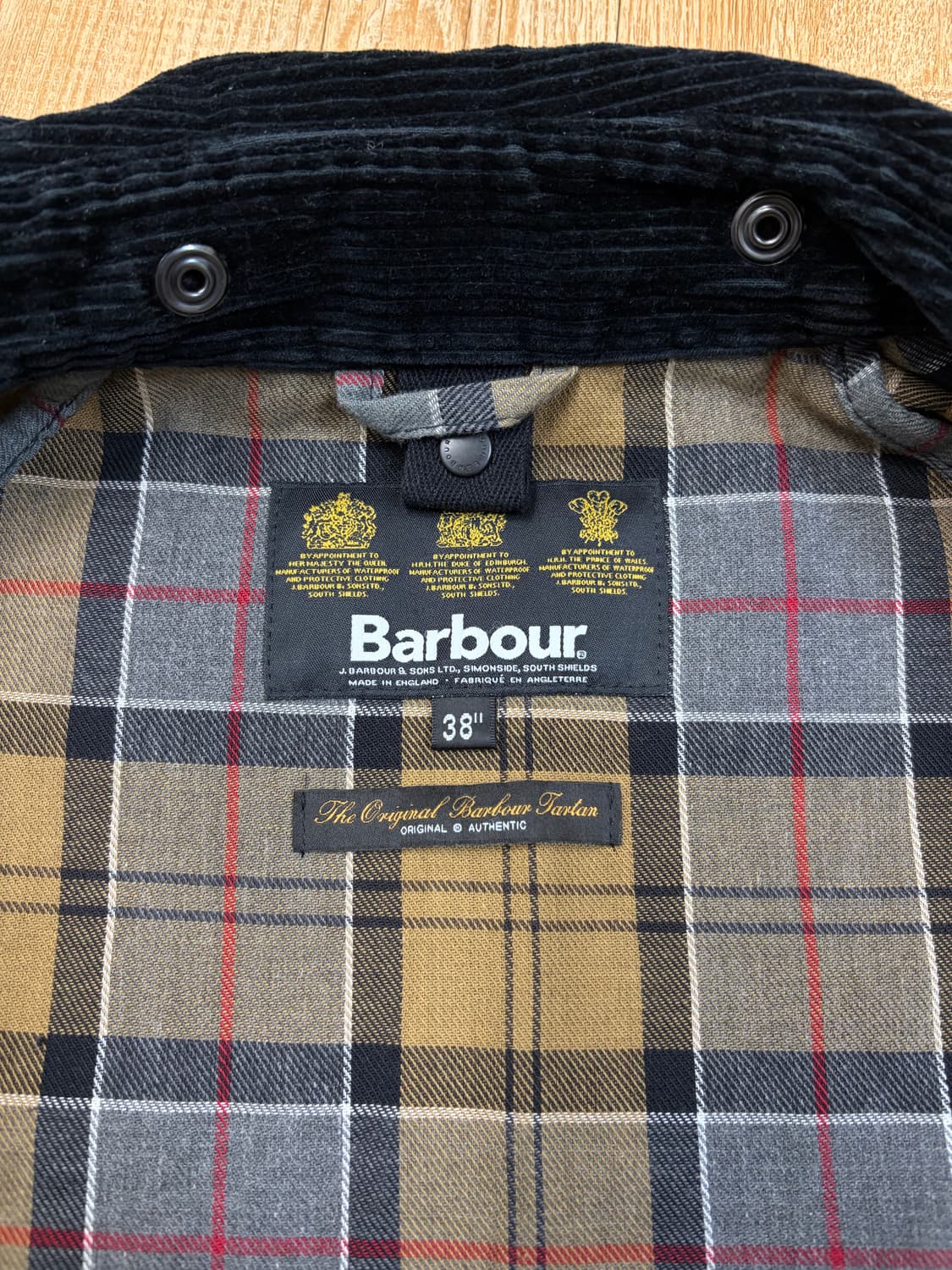 [38] 바버 비데일 왁스 자켓 상품이미지3