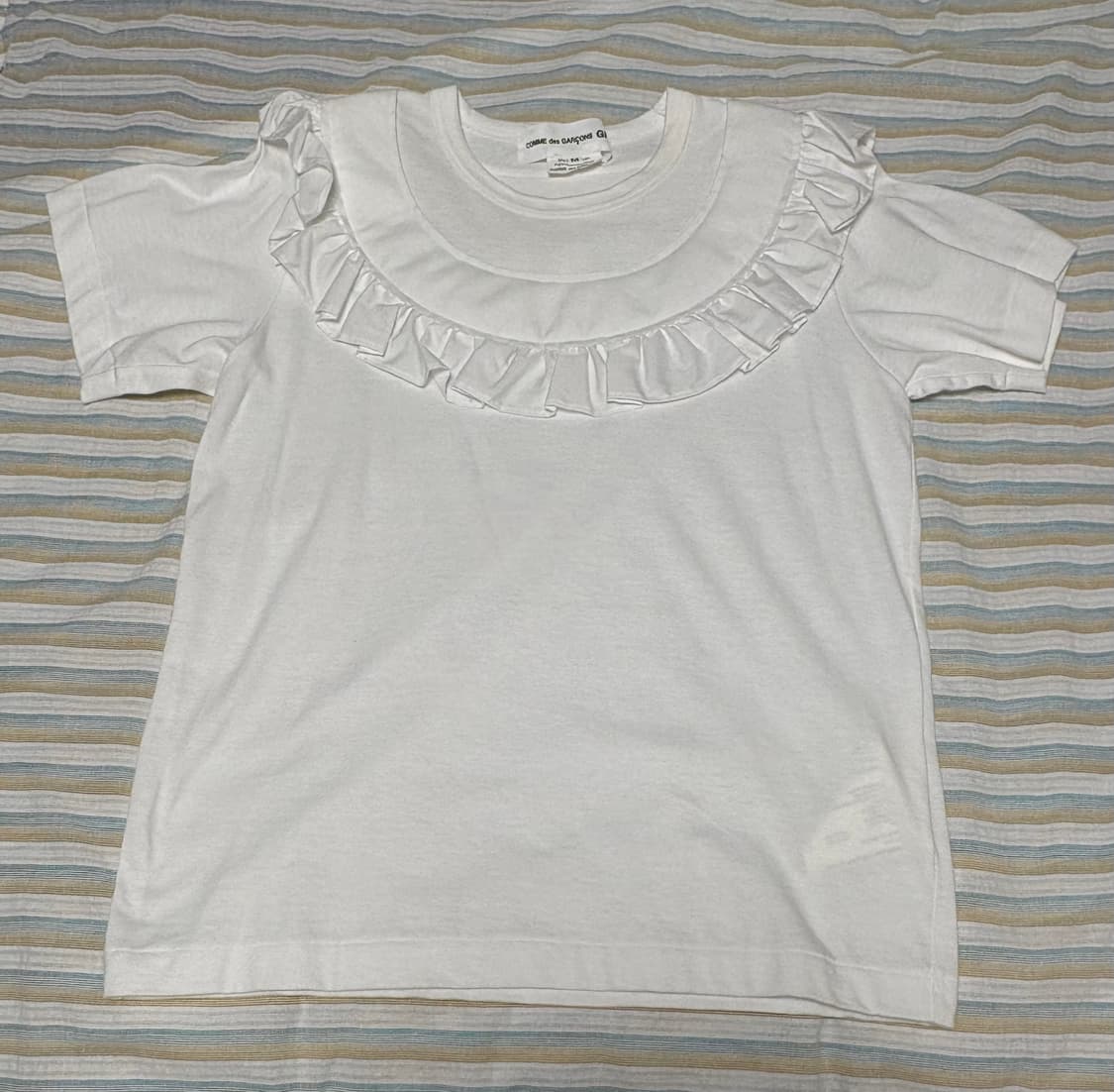 Comme des Garcons GIRL 프릴 크루넥 티셔츠 M 상품이미지1