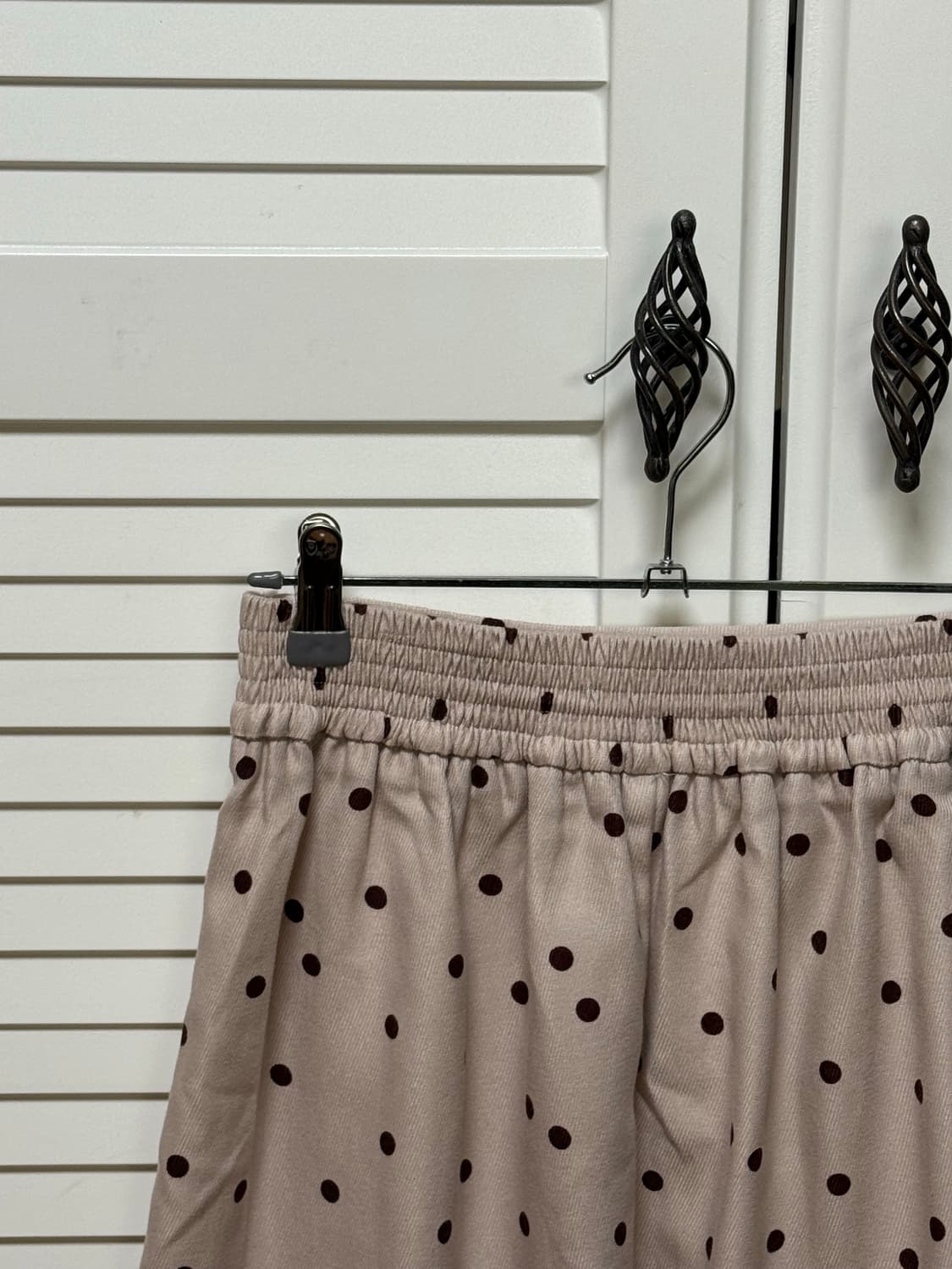 Japanese Vintage dots long skirt 상품이미지4