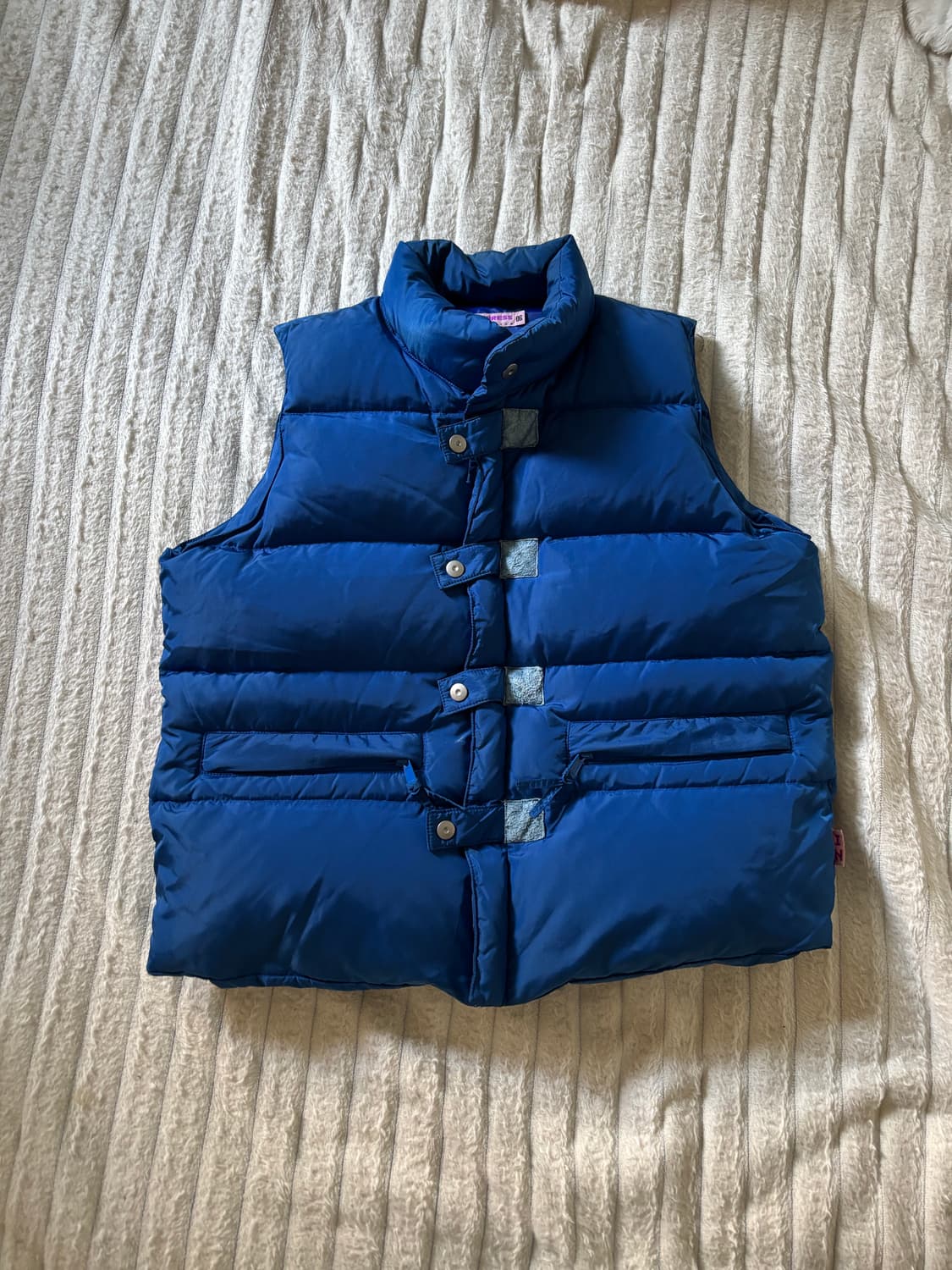 vintage padding vest 상품이미지1