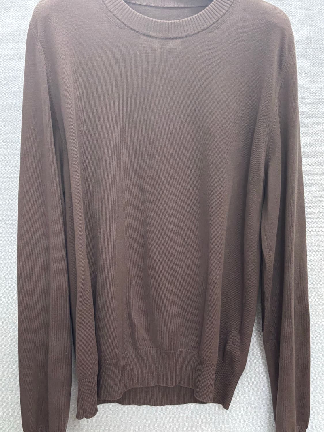 마르지엘라 엘보우 패치 니트 다크올리브 상품이미지1