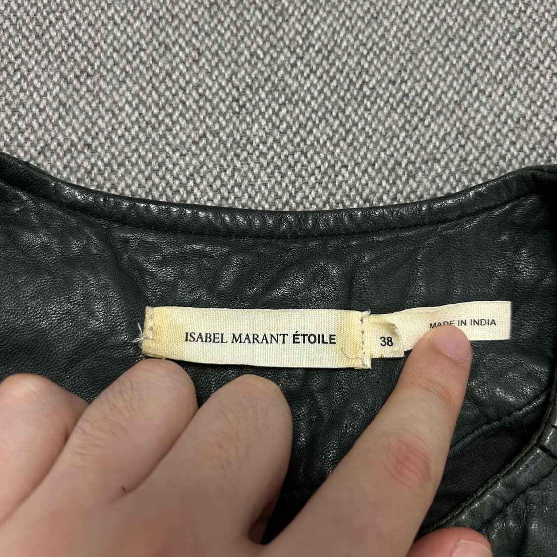 이자벨마랑 우먼스 램스킨 양가죽 자켓(38) 상품이미지2