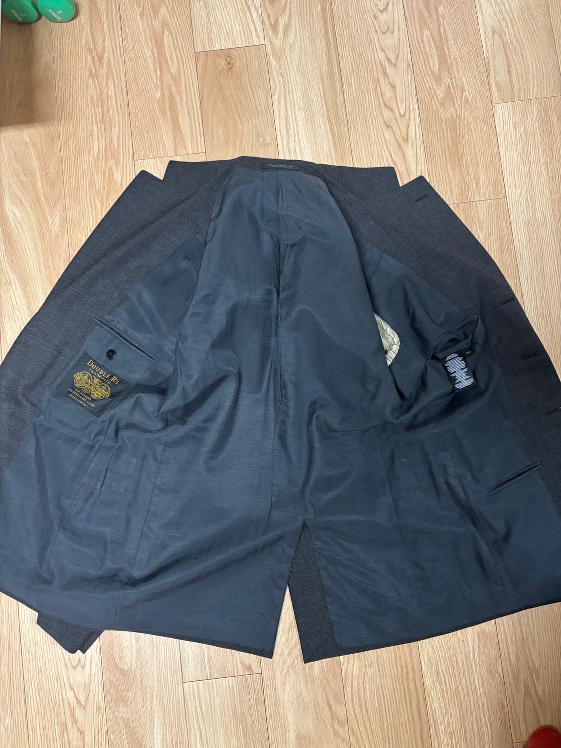 [38S/30] RRL 3피스 울수트 자켓 차콜 상품이미지8