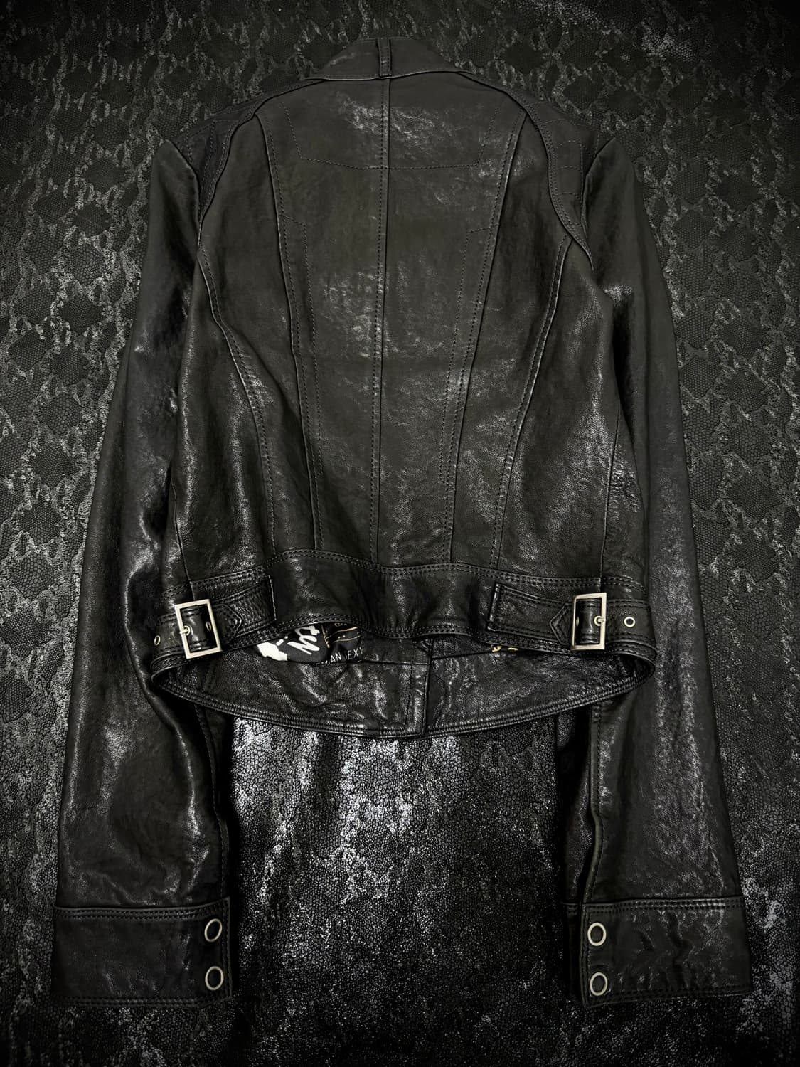 “Vintage” Chic Mood Side Zipper Leather  상품이미지10