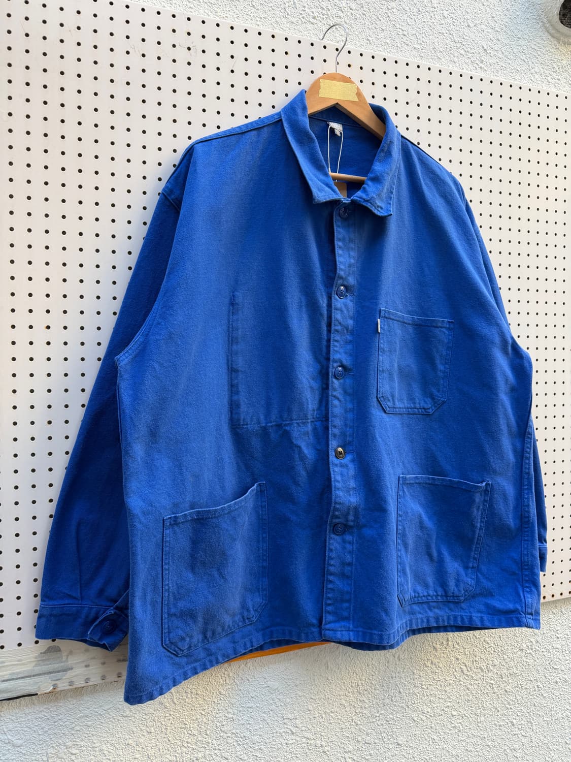 OLD WASHED BLUE BIG SIZE LMA 프렌치워크자켓 상품이미지4