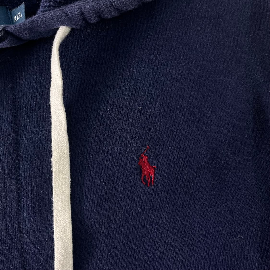 110 폴로랄프로렌 와플 네이비 후드집업 상품이미지3