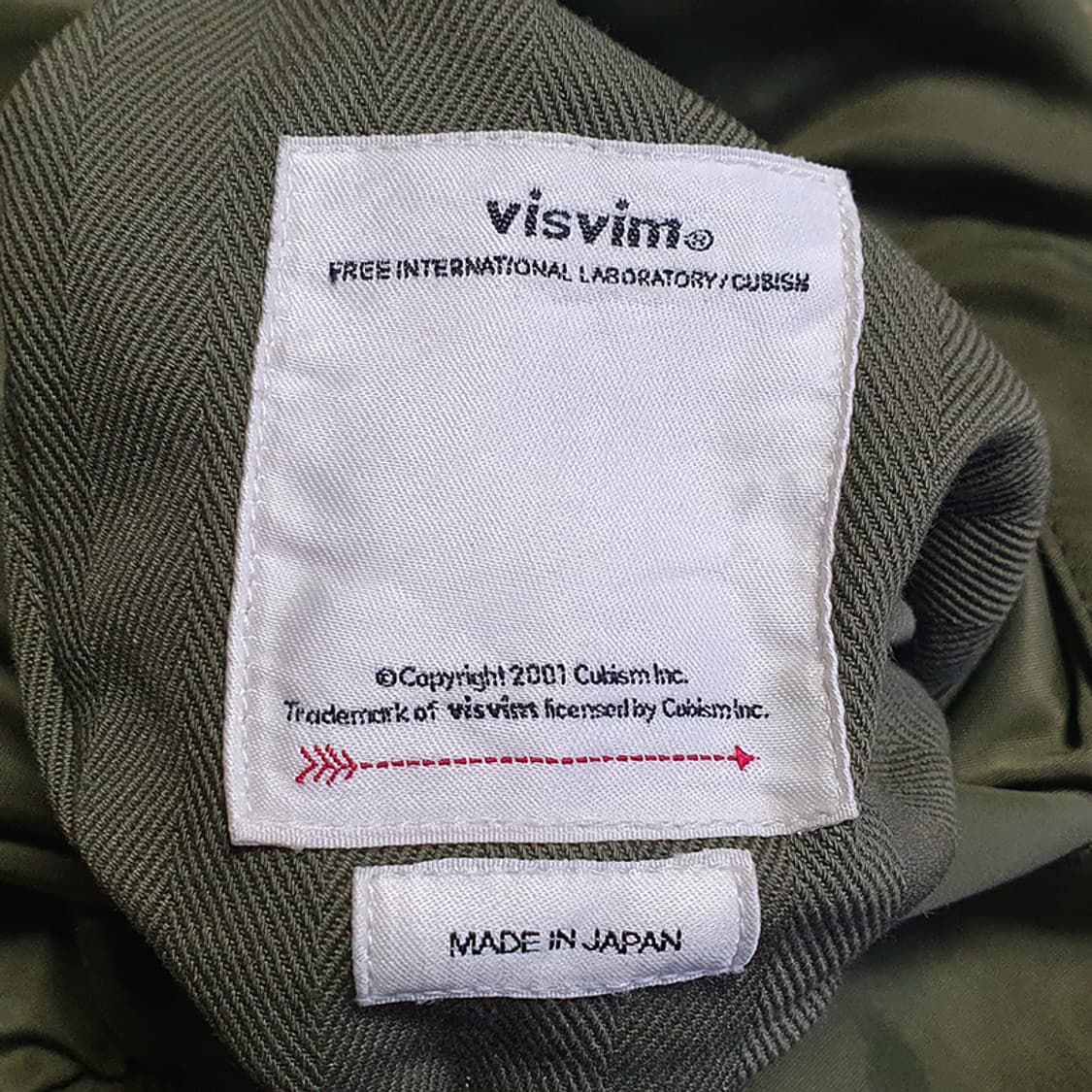 [4] 18aw 비즈빔 토르손 올리브 미중고 visvim 상품이미지6