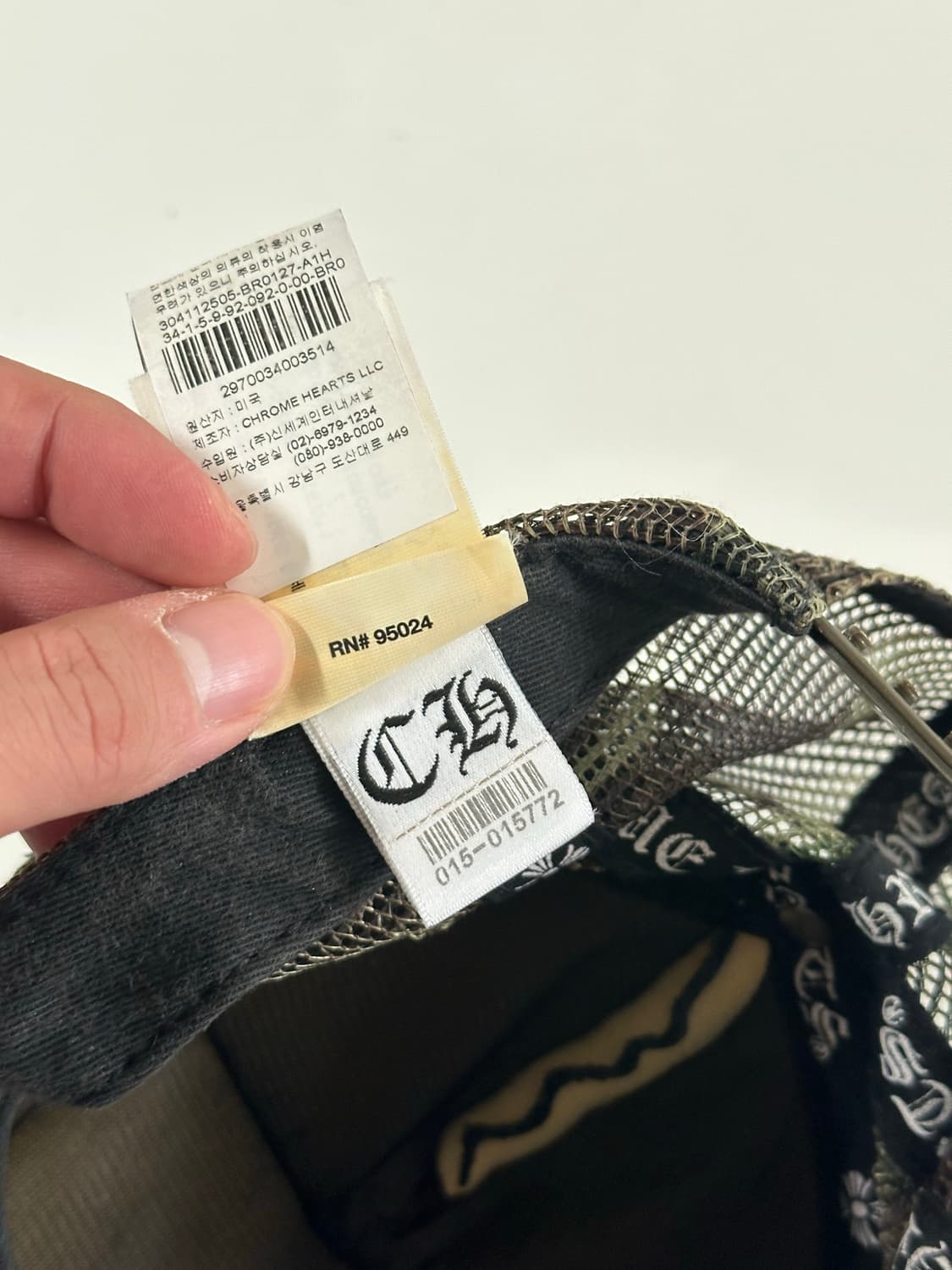 크롬하츠 블랙카모 트러커(급처) 상품이미지7