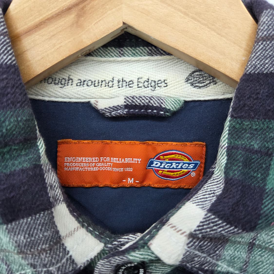 디키즈 그린 체크 셔츠 남방 남m 상품이미지5