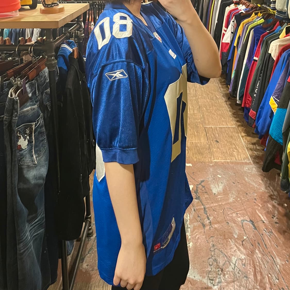 [HI] 리복 NFL 뉴욕 자이언츠의 빈티지 레플리카 저지 상품이미지3