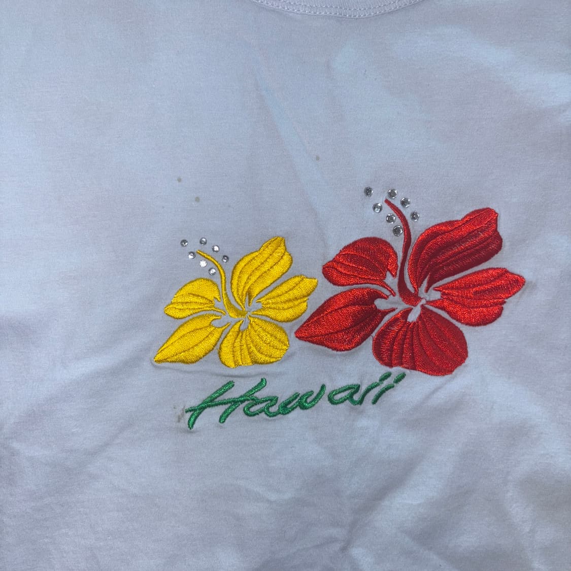 하와이안 반팔 티 소라 하늘색 모리걸 상품이미지2