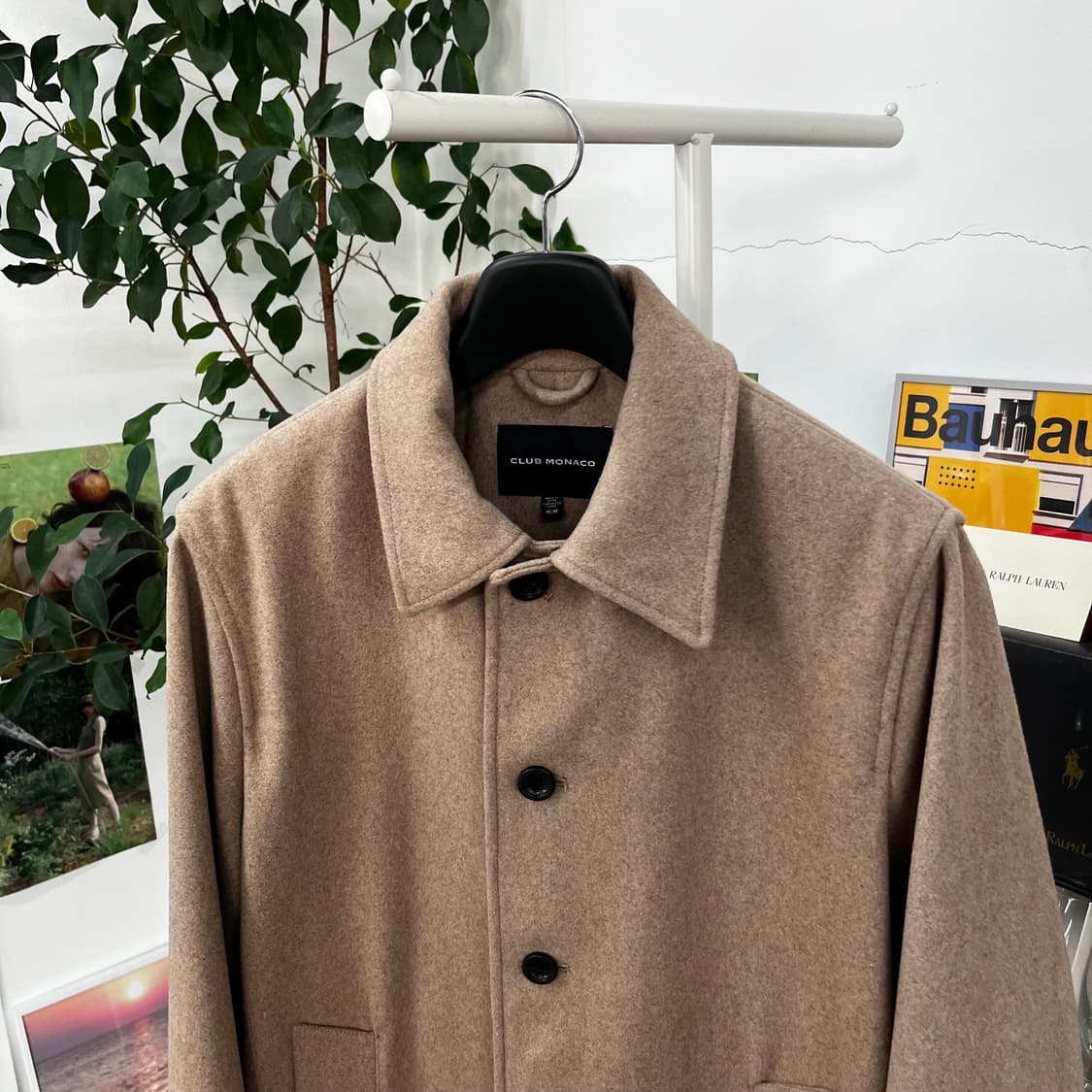 클럽모나코 싱글 하프코트 M 상품이미지2