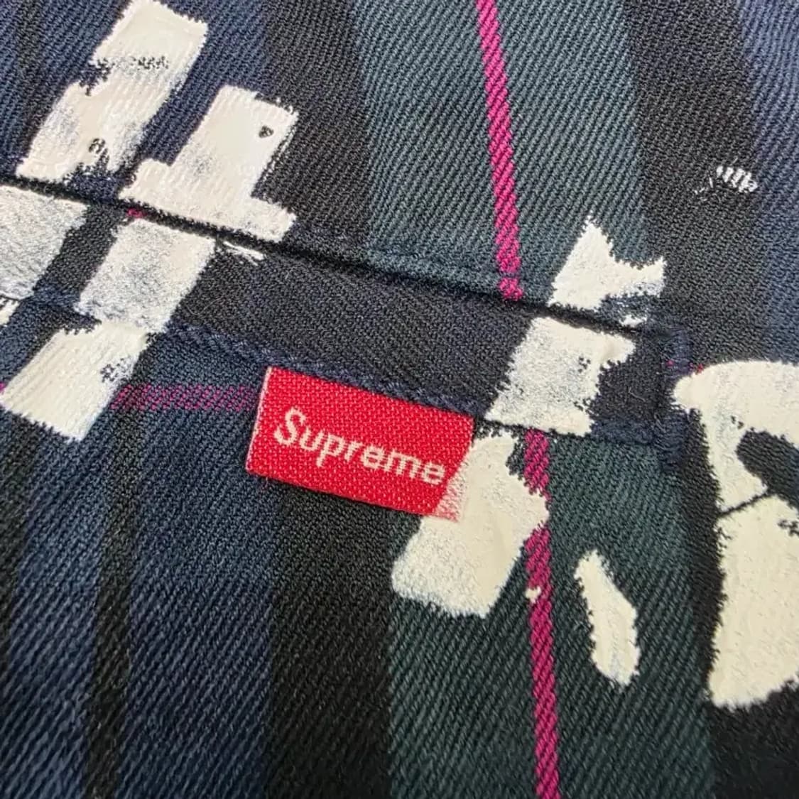 [정품] 슈프림 x 준야와타나베 CDG 프린티드 워크 팬츠 34 상품이미지8