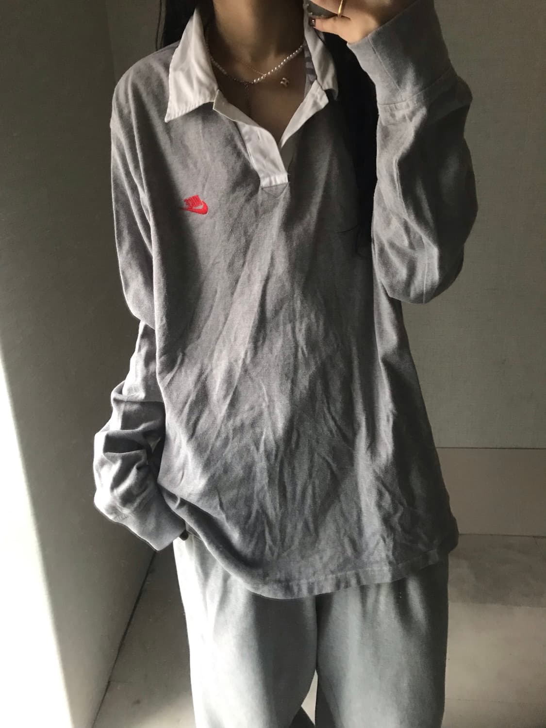 나이키 그레이 오버핏pk 상품이미지3