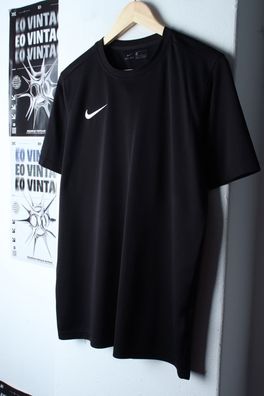 (L-XL) 나이키 반팔 티셔츠 기능성 블랙 올드스쿨-H31333 상품이미지1