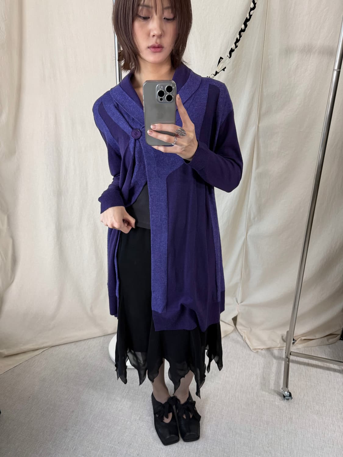 Hiroko Bis 롱 가디건 상품이미지2