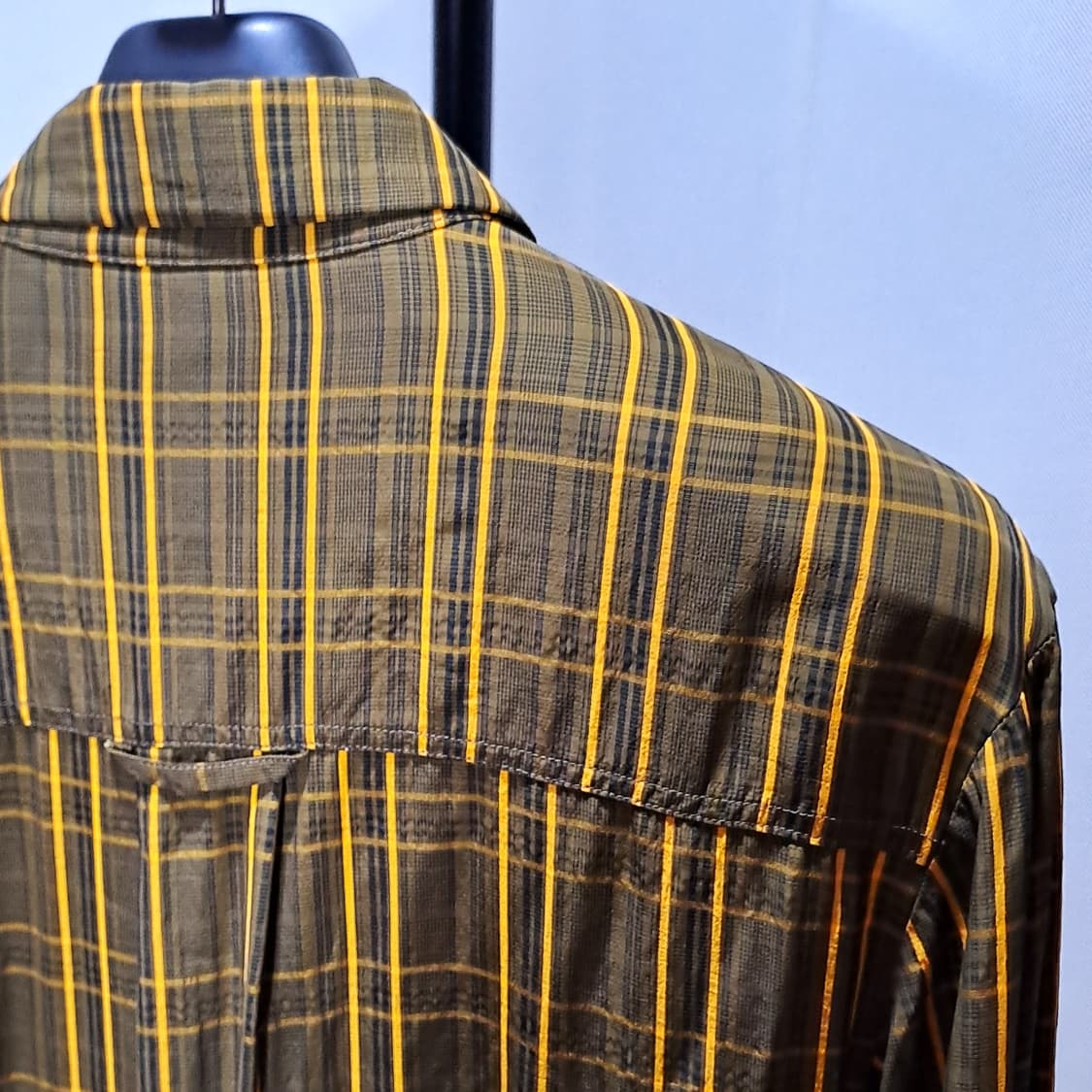 (택포) 타임옴므 20ss 레이온 체크 셔츠 100 B763 상품이미지6