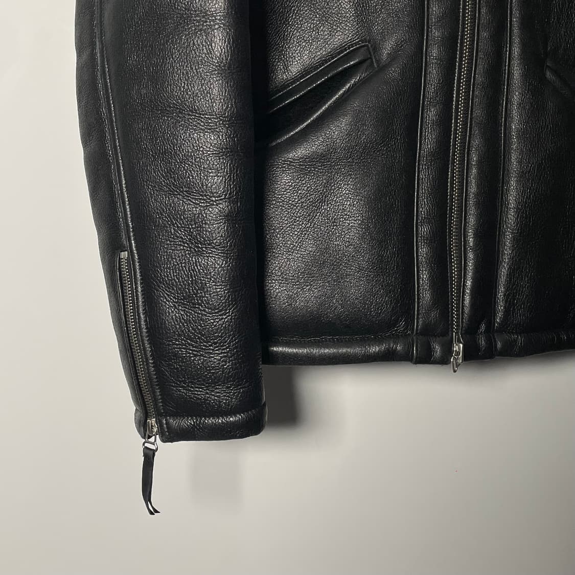 아워레가시 후드 시어링 무스탕 자켓 (on.02)   상품이미지7