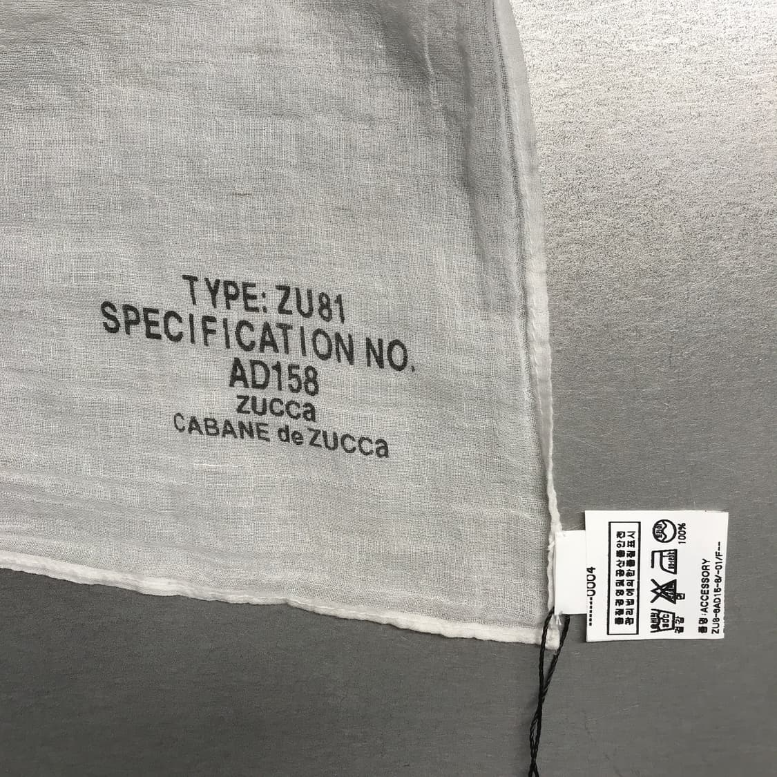 ZUCCA 주카 배색 스카프 상품이미지4