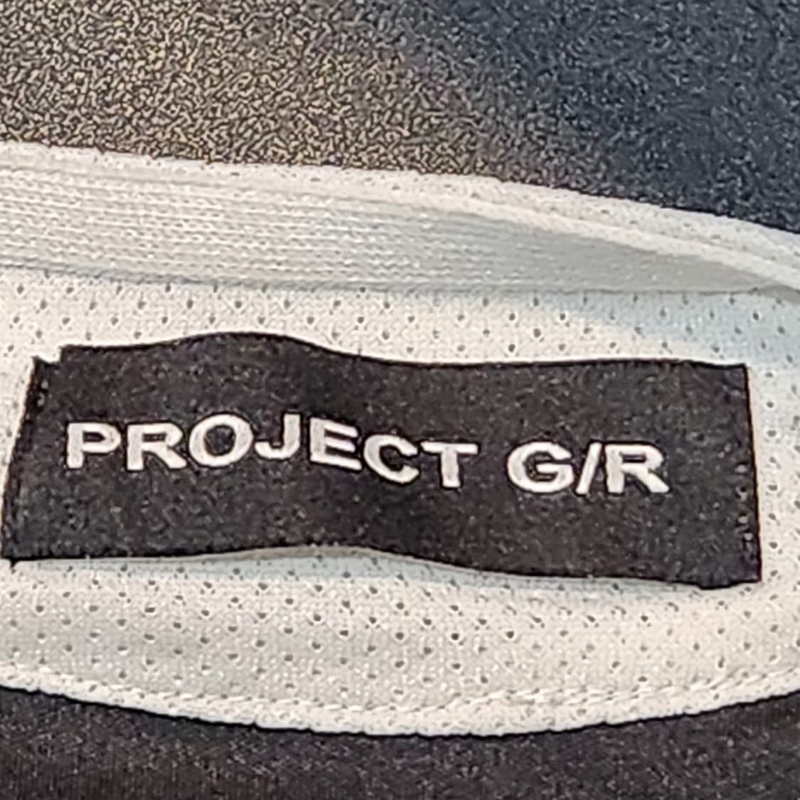 프로젝트 G/R 오버사이즈드 풋볼 저지 블랙 상품이미지3