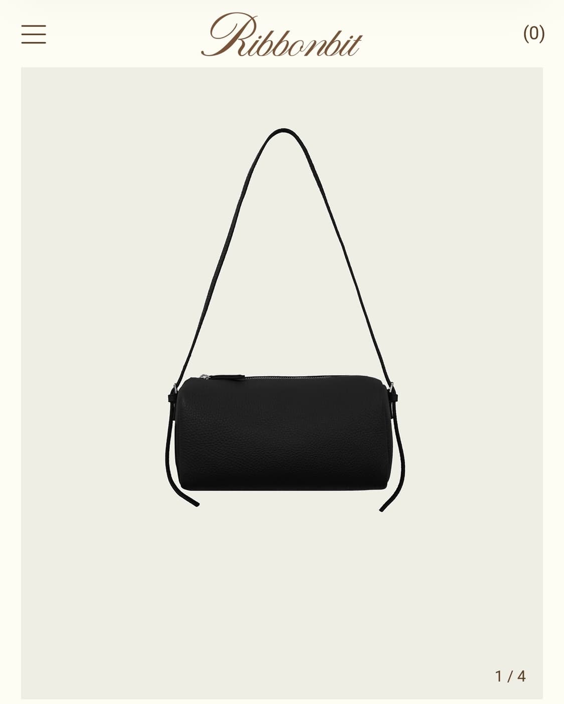 ribbonbit 리본빛 엘리백 블랙 Elie Bag - Black 상품이미지1