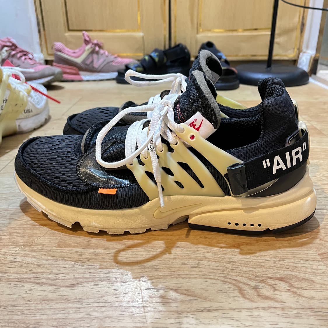 (290mm) 더텐 나이키 X 오프화이트 프레스토 블랙 상품이미지1