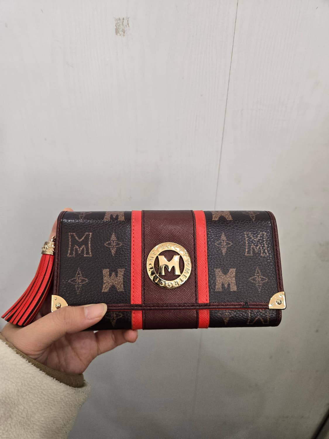 METROCITY 메트로시티 장지갑! 고급스러운 디자인! 상품이미지1