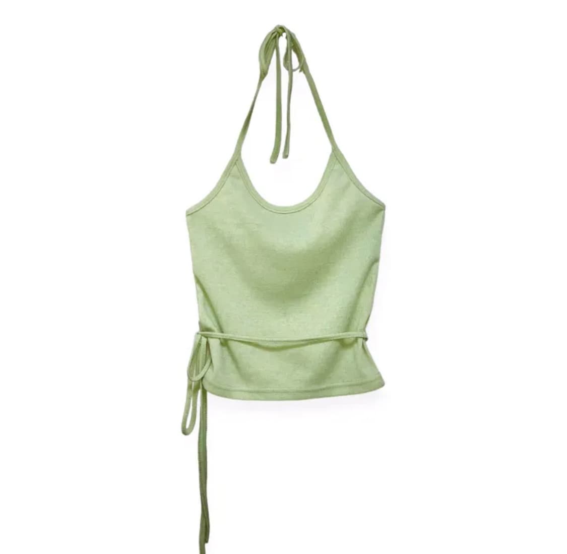 새상품) 그린씨 캔디홀터탑 홀터넥 나시 슬리브리스 민트 상품이미지2