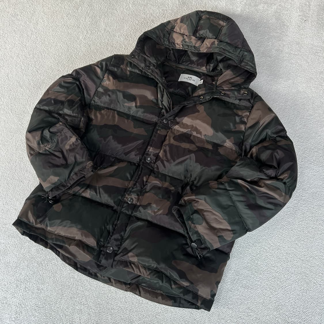 코치 카모플라쥬 패딩 점퍼 L 상품이미지1