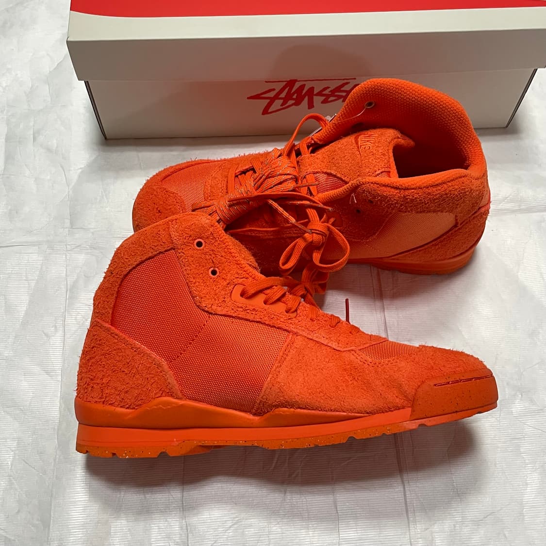 275) 나이키x스투시 에어 발토로 세이프티 오렌지 상품이미지3