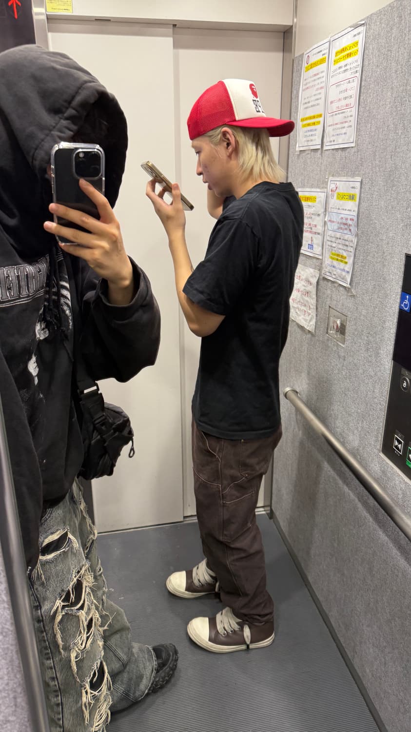 유일매물) OMO 오엠오 플레어진 1사이즈 상품이미지4