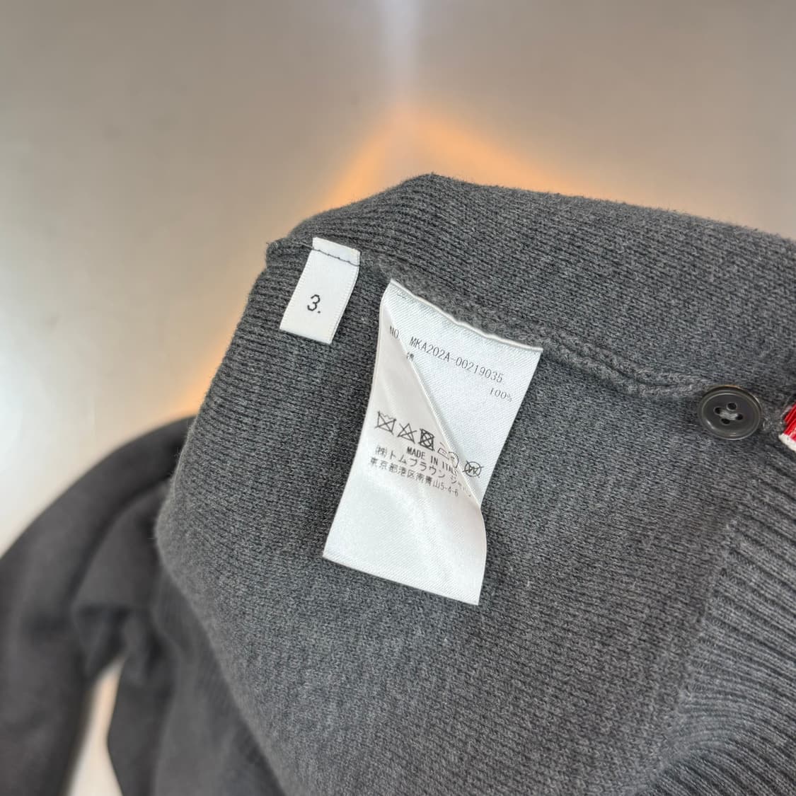 [리오브전포점] 톰브라운 밀라노스티치 사선 니트 3 상품이미지5