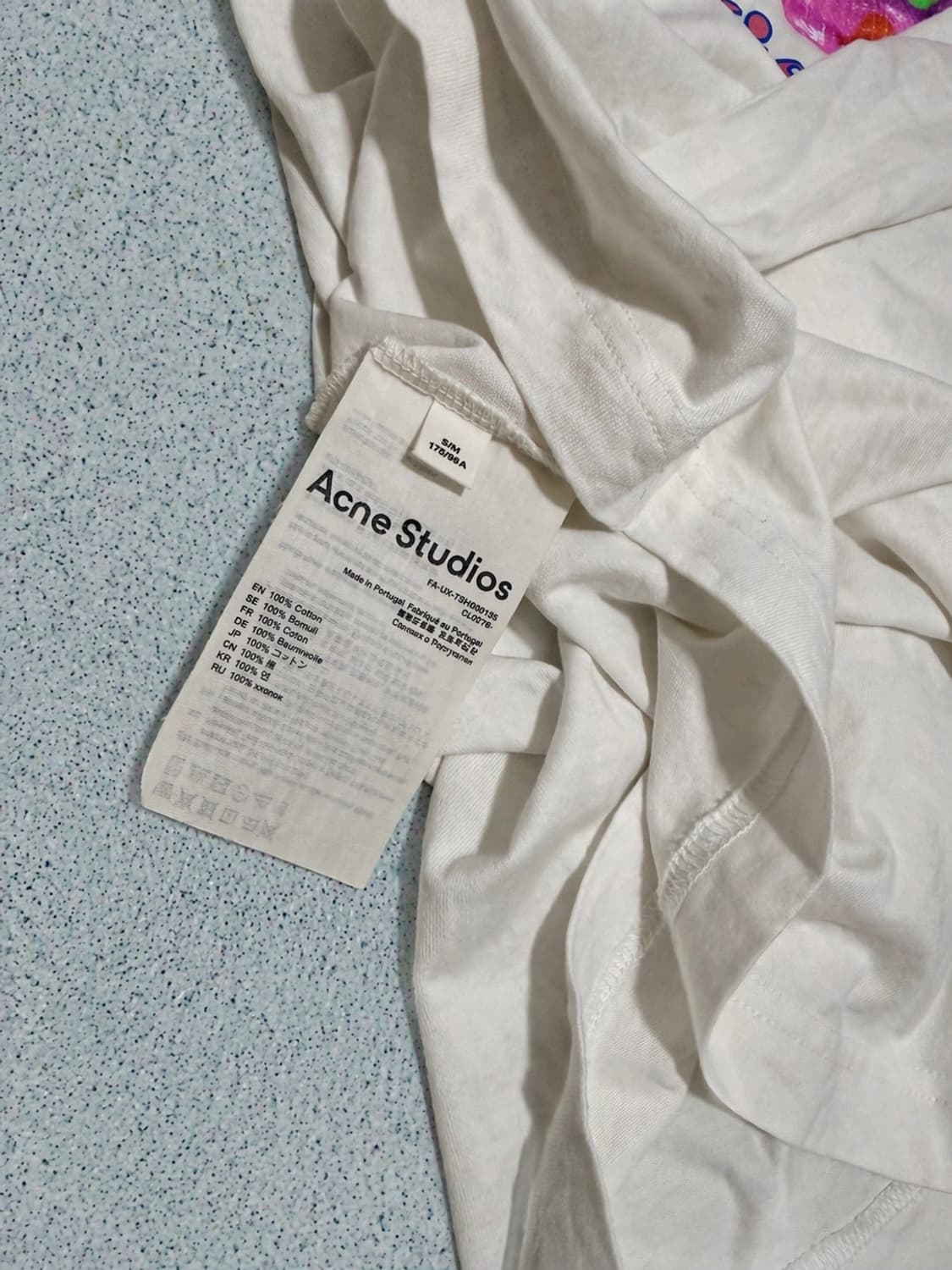 ACNE STUDIOS 버거 프린트 티셔츠 상품이미지7