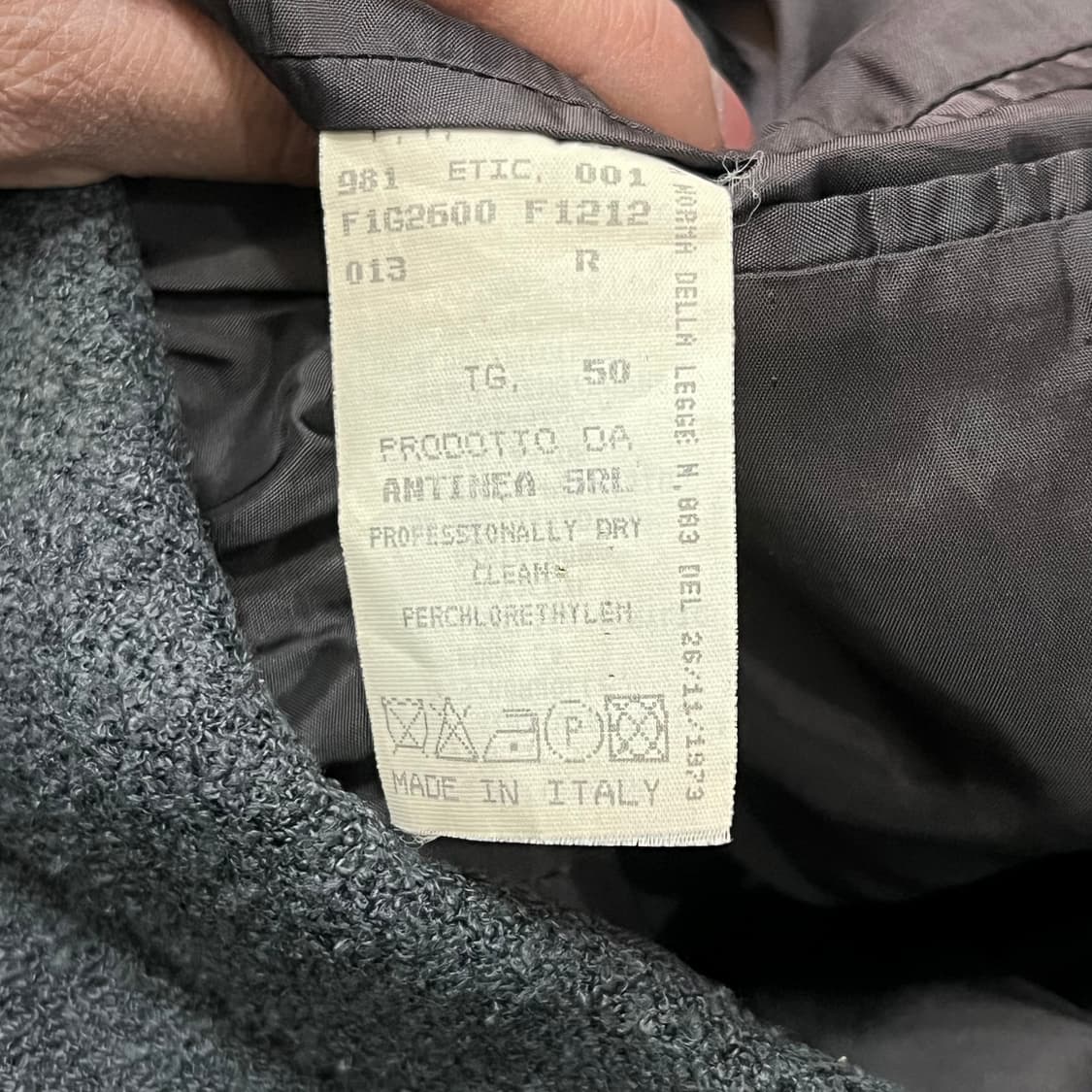  엠포리오 아르마니 울 블레이저 y15272 상품이미지7